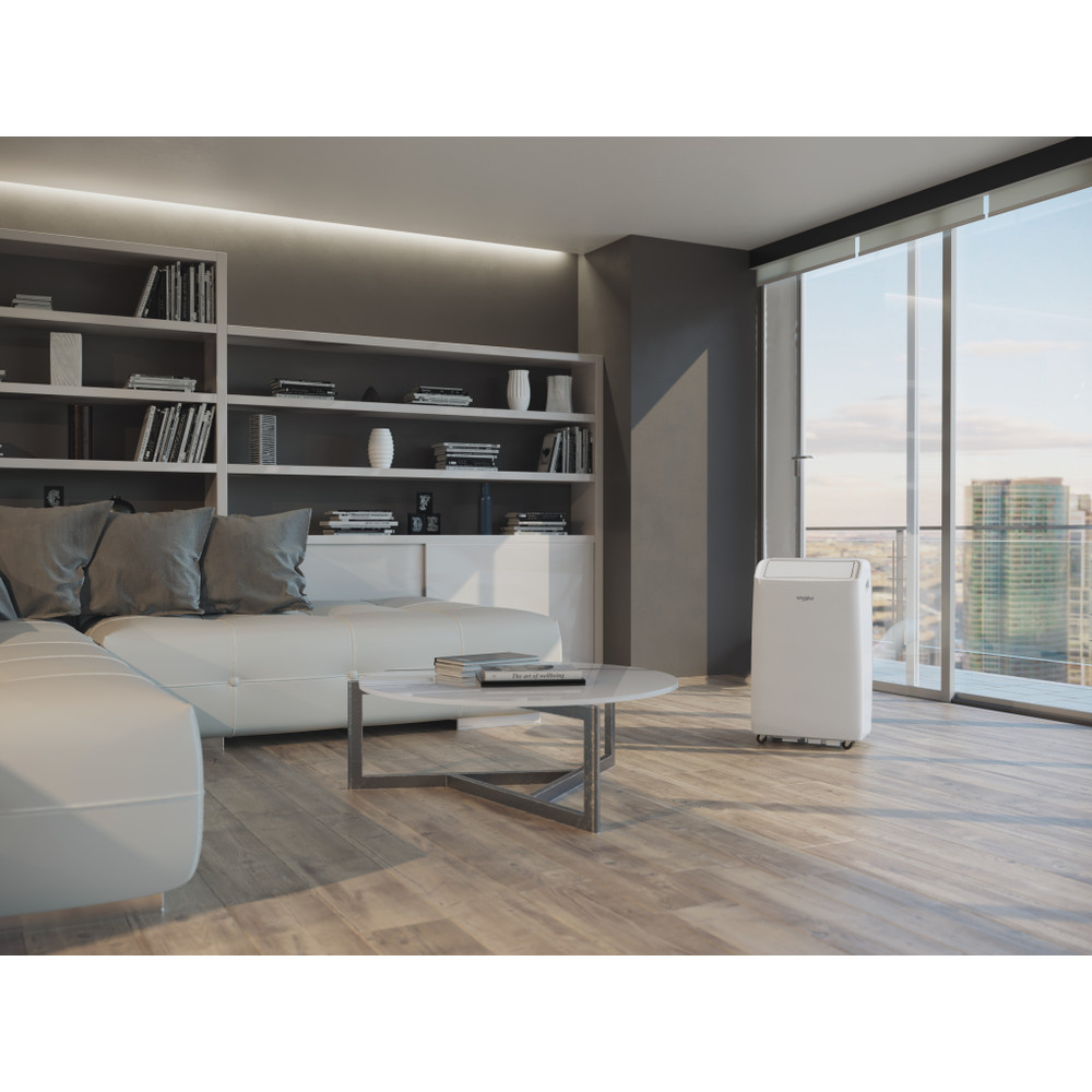 Whirlpool Climatiseur PACF212HP W Blanc Lifestyle frontal