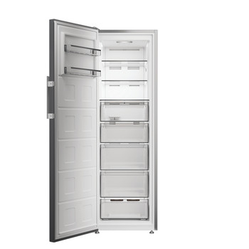 Whirlpool Vriezer Vrijstaand WHMFF 6314 XP6E New Silver – ARC 1035 Frontal open