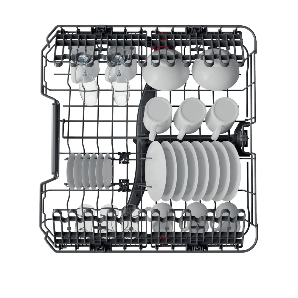 Whirlpool Umývačka riadu Vstavané WBO 3O33 PL X Half-integrated D Rack