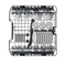 Whirlpool Πλυντήριο πιάτων Εντοιχιζόμενο WBO 3O33 PL X Half-integrated D Frontal