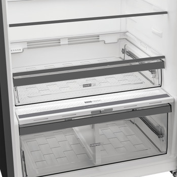 Whirlpool Kombinovaná chladnička s mrazničkou Voľne stojace WHD2 6553 X5E New Silver – ARC 1035 2 doors Drawer