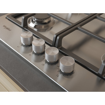 Whirlpool Ploča za kuhanje TGML 661 IX Inox PLINSKA Lifestyle control panel