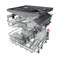 Whirlpool Dishwasher Free-standing WFC 3C33 PF X UK Free-standing A+++ Perspective