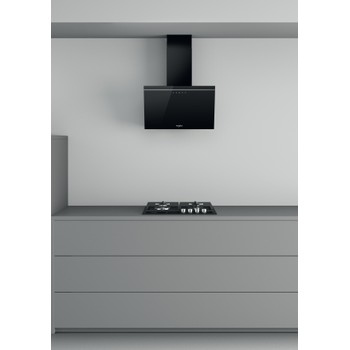 Whirlpool Hotă Încorporabil AKR 62F LT K Negru Independent Electronic Lifestyle frontal