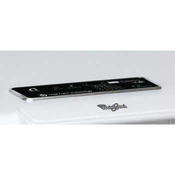 Whirlpool Congelador Livre Instalação WHE2535 FO 2 Branco Control panel