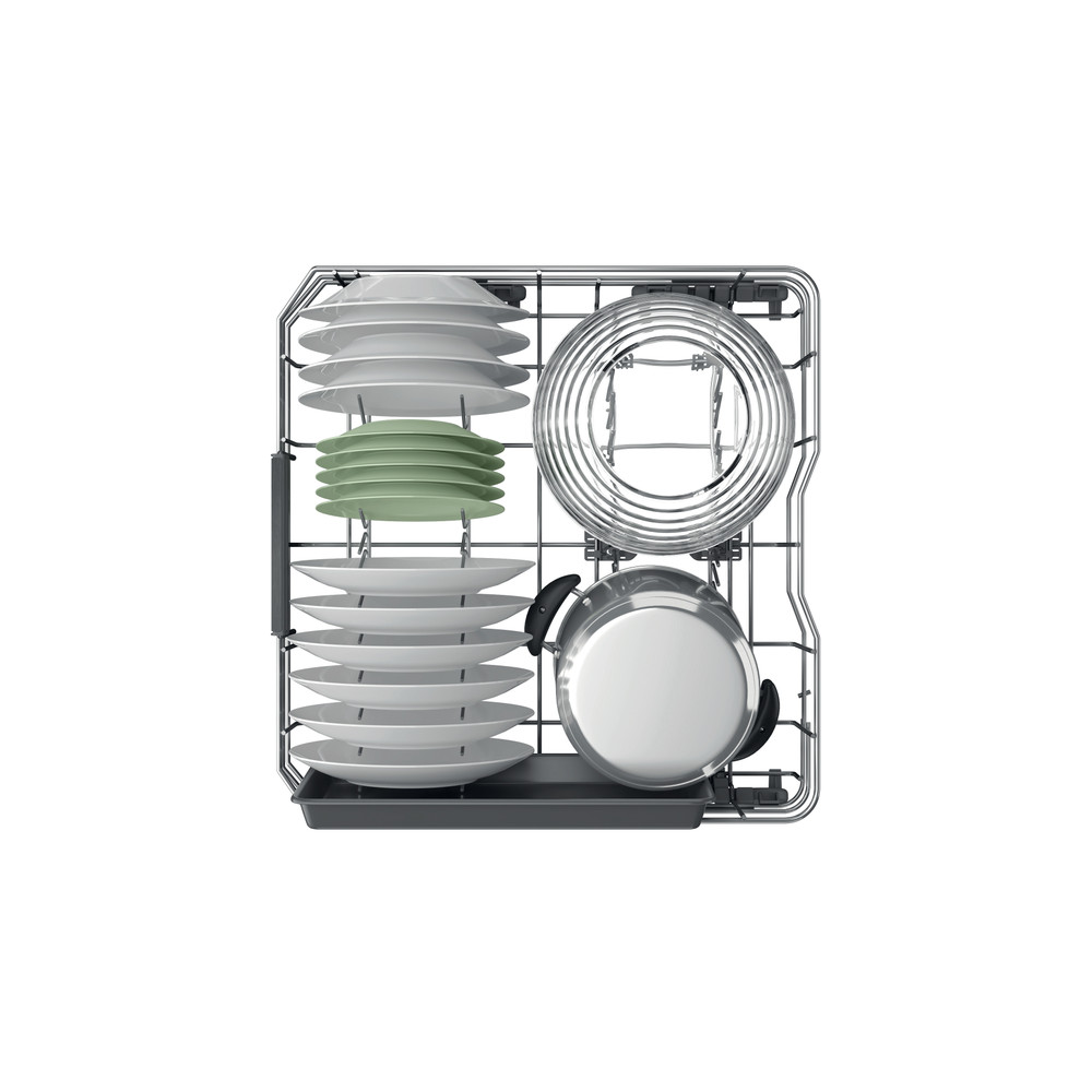 Hotpoint_Ariston Máquina de lavar loiça Encastre HA6IB16B2M6L0 Encastre total B Rack