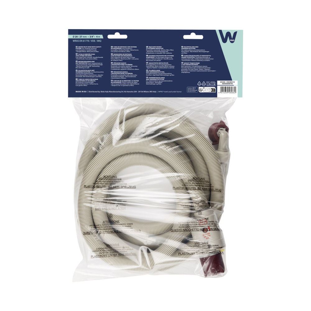 Hotpoint_Ariston WASHING IHS400 Back / Lateral