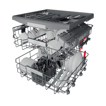 Whirlpool Diskmaskin Inbyggda WUO 3T333 PF X Underbyggd D Technical Translucent