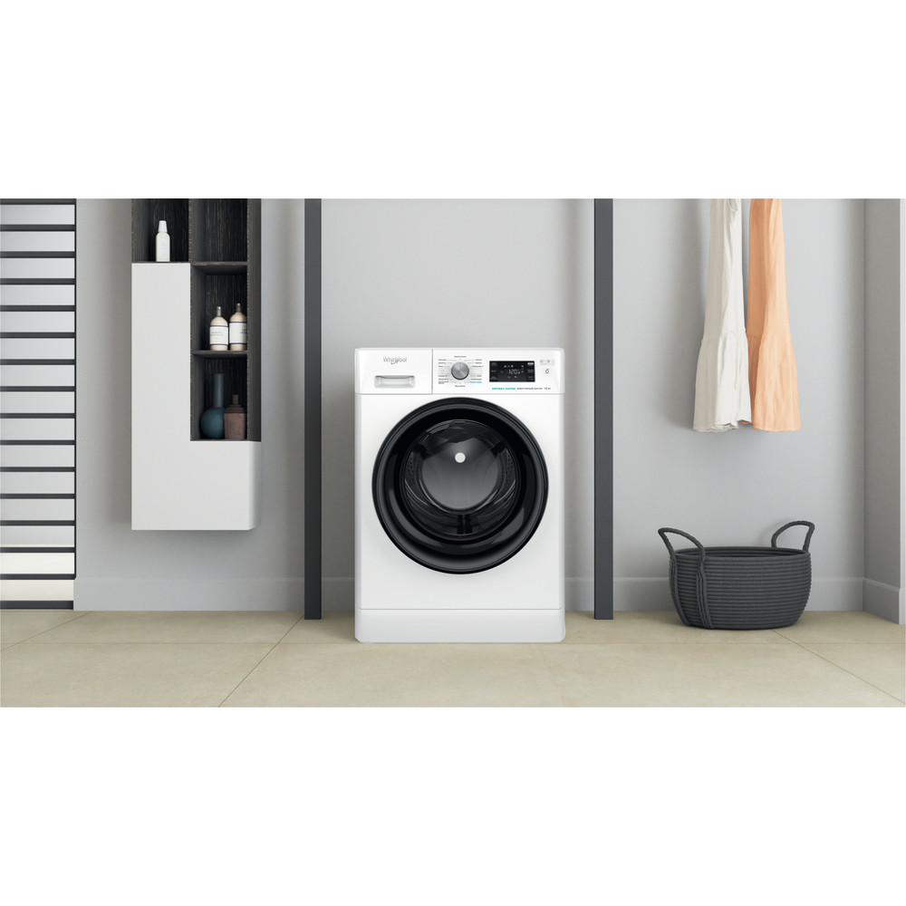 Whirlpool Пральна машина Соло FFB 10469 BV UA Білий Front loader A+++ Lifestyle frontal
