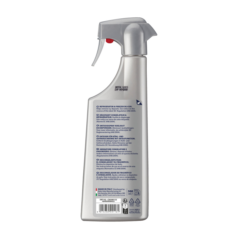 Bauknecht COOLING DEF102 Back / Lateral