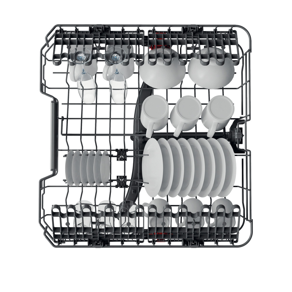 Whirlpool Dishwasher Freestanding WFO 3O41 PL X UK Freestanding C Rack