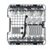 Whirlpool Dishwasher Free-standing WFO 3O41 PL X UK Free-standing A+++ Perspective