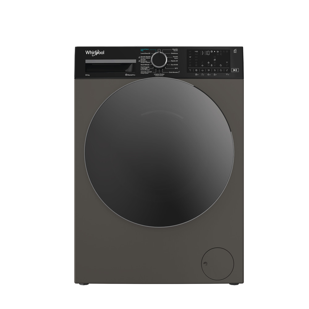 Whirlpool Lavadora secadora Libre instalación WAD 9636G SPT Manhattan Grey Cargador frontal Frontal