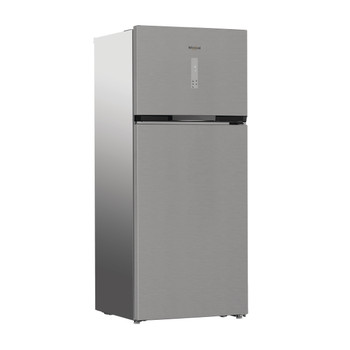 Whirlpool Kombinovaná chladnička s mrazničkou Volně stojící WHD2 6553 X5E Pearl Inox 2 doors Perspective