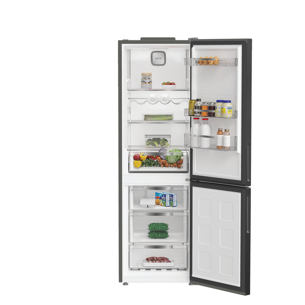 Hotpoint Combiné Pose-libre HPK 26363 XBR5E ARC 764 Manhattan Gray 2 portes Lifestyle frontal open