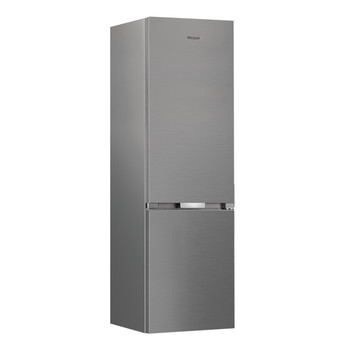 Whirlpool Hűtő/fagyasztó kombináció Szabadonálló WHK 25404 XP4E Ezüst 2 doors Perspective