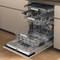 Whirlpool Dishwasher Built-in W7I HF60 TUS UK Full-integrated A Perspective open