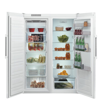 Whirlpool Mraznička Volně stojící UW6 F2C WB 2 Bílá Frontal open