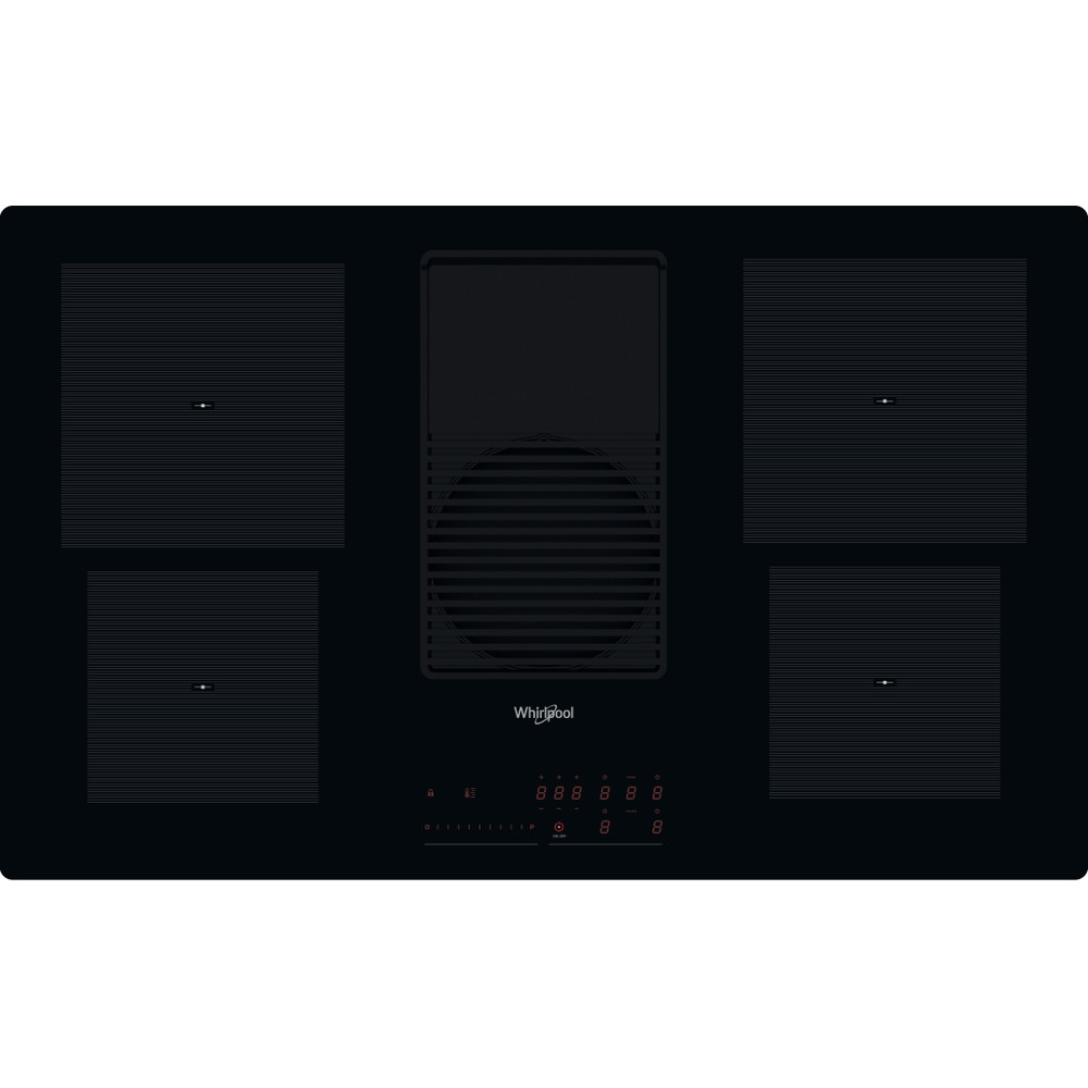 Whirlpool Venting cooktop WVH 92 K Fekete Frontal