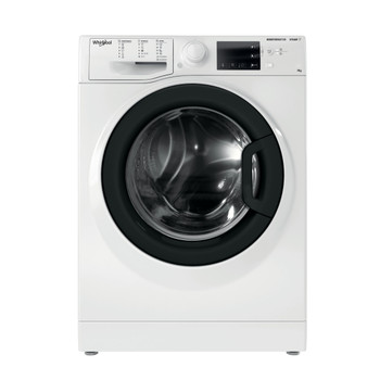 Whirlpool Maşină de spălat rufe Independent WRSB 7259 WB EU Alb Încărcare frontală B Frontal