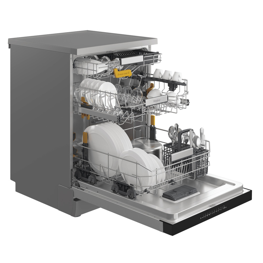 Whirlpool Mosogatógép Szabadonálló W8F HS61X Szabadonálló A Lifestyle perspective open