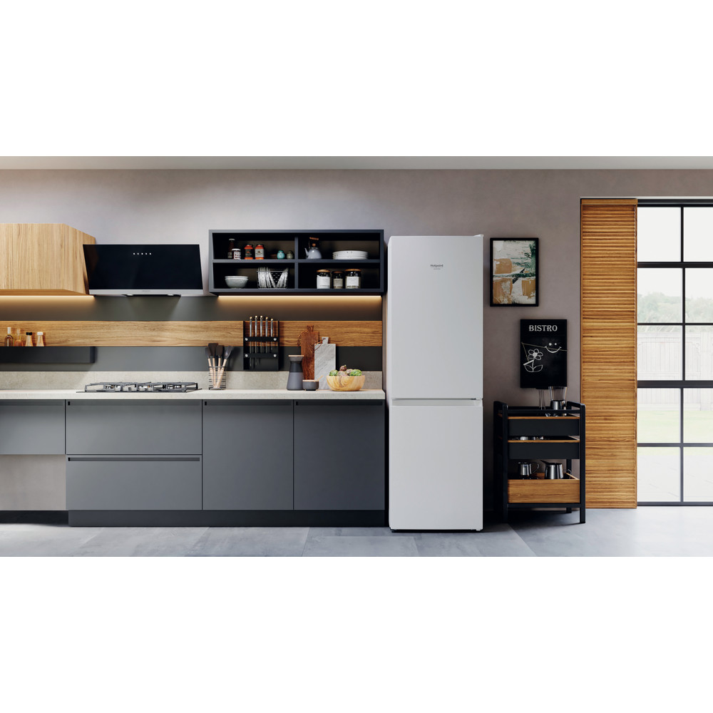 Hotpoint_Ariston Combinados Libre instalación HAFC8 TIA22W Blanco 2 doors Lifestyle frontal