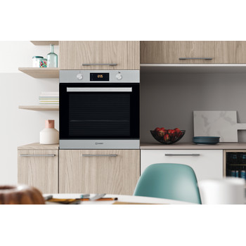 Indesit Horno Encastre IFW 6841 JP IX Eléctrico A + Lifestyle frontal