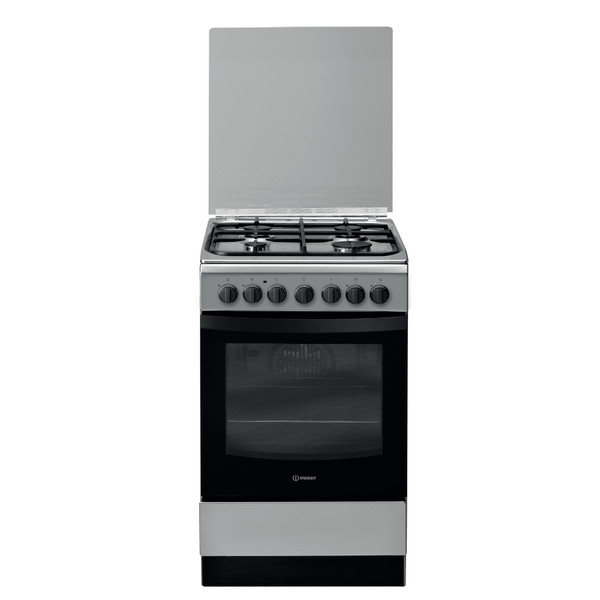 Indesit Plīts IS5G5PHX/E/1 Inox Gāzes Frontal