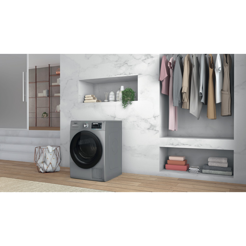 Whirlpool Tørketrommel W7 D93SB EE Silver Lifestyle perspective