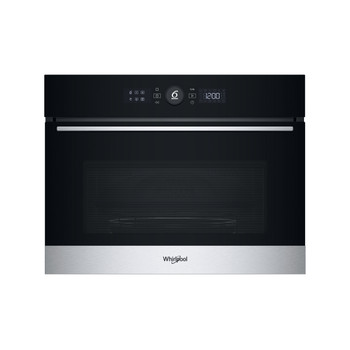 Whirlpool Mikrovlnná trouba Vestavné WMW57DHMX Stardust grey matte Elektronické 40 Mikrovlny kombi 900 Frontal
