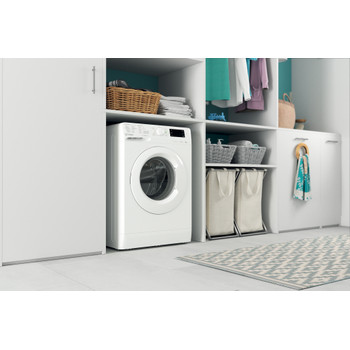 Indesit Lavadora Libre instalación MTWE 81295 W SPT Blanco Cargador frontal B Lifestyle perspective