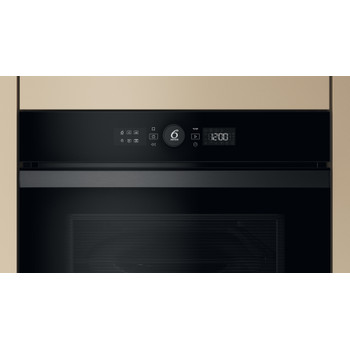 Whirlpool Mikrohullámú sütő Beépíthető WMW47HMB Fekete Elektromos 40 Mikrohullám-Kombi 900 Control panel