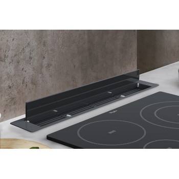 Whirlpool Exaustor Encastre WDO 93F B K Preto Frigorífico de bancada Eletrónico Lifestyle perspective