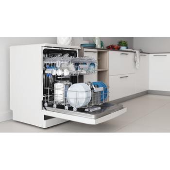 Indesit Lavavajillas Libre instalación DFC 2C24 A Libre instalación E Lifestyle perspective open