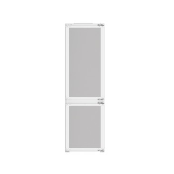 Indesit Combinación de frigorífico / congelador Encastre KINH 1271 B4E Zinc Metal 2 doors Frontal