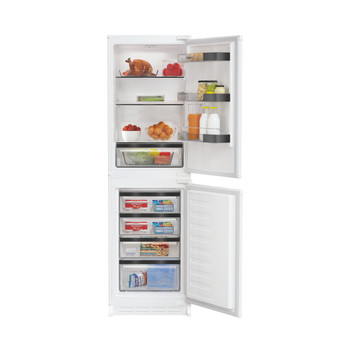 Whirlpool Fridge/freezer combination Built-in WHKS1262B4 UK White 2 doors Frontal