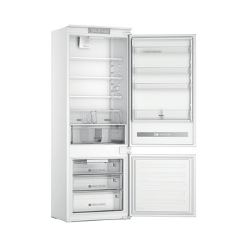 Whirlpool Koel/vriescombinatie Ingebouwd SP40 810 2 Wit 2 deuren Perspective open