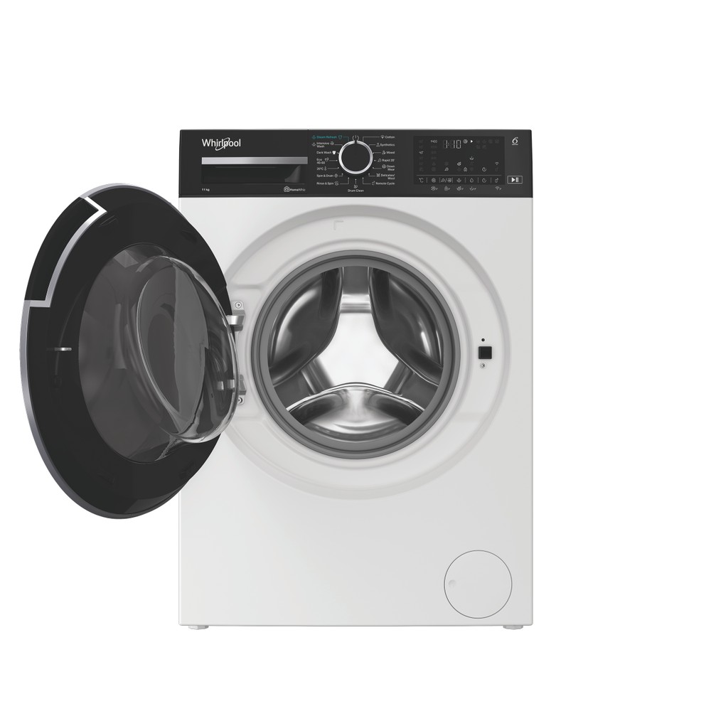 Whirlpool Maşină de spălat rufe Independent WAM 116 WBC EE Alb Încărcare frontală A Frontal open