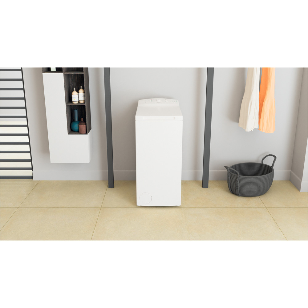 Whirlpool Пральна машина Соло TDLR 6040L EU/N Білий Top loader відсутній Lifestyle frontal