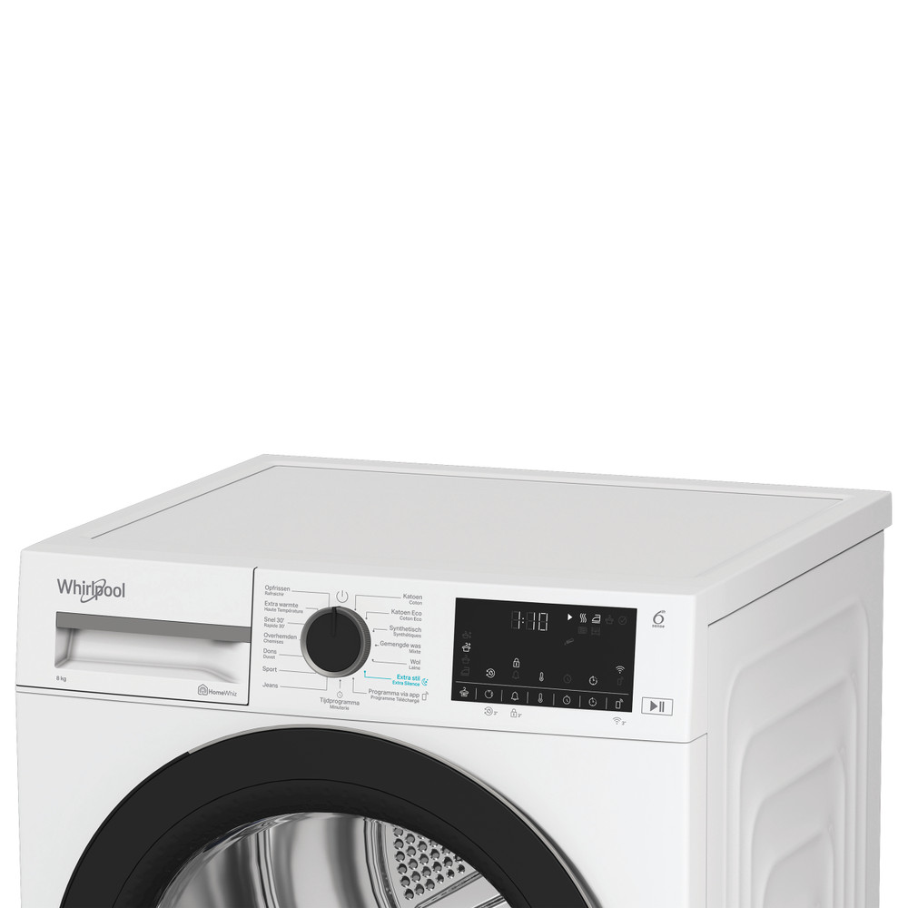Whirlpool Droogautomaat C WD 84M WBS BE Wit Lifestyle control panel
