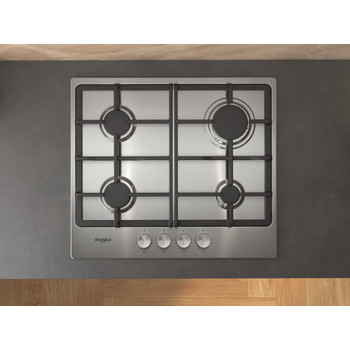 Whirlpool Ploča za kuhanje TGML 660 IX Inox PLINSKA Lifestyle frontal