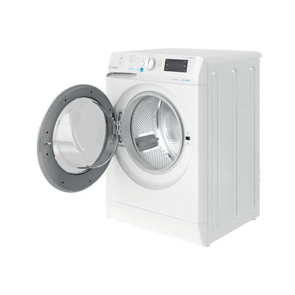 Indesit Perilica i sušilica Samostojeći BDE 761483X WS EE N Bijela Prednje punjenje Perspective open