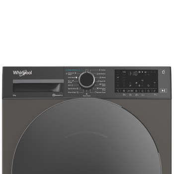 Whirlpool Maşină de spălat rufe Independent WAM 86GBC EE Manhattan Grey Încărcare frontală A Control panel