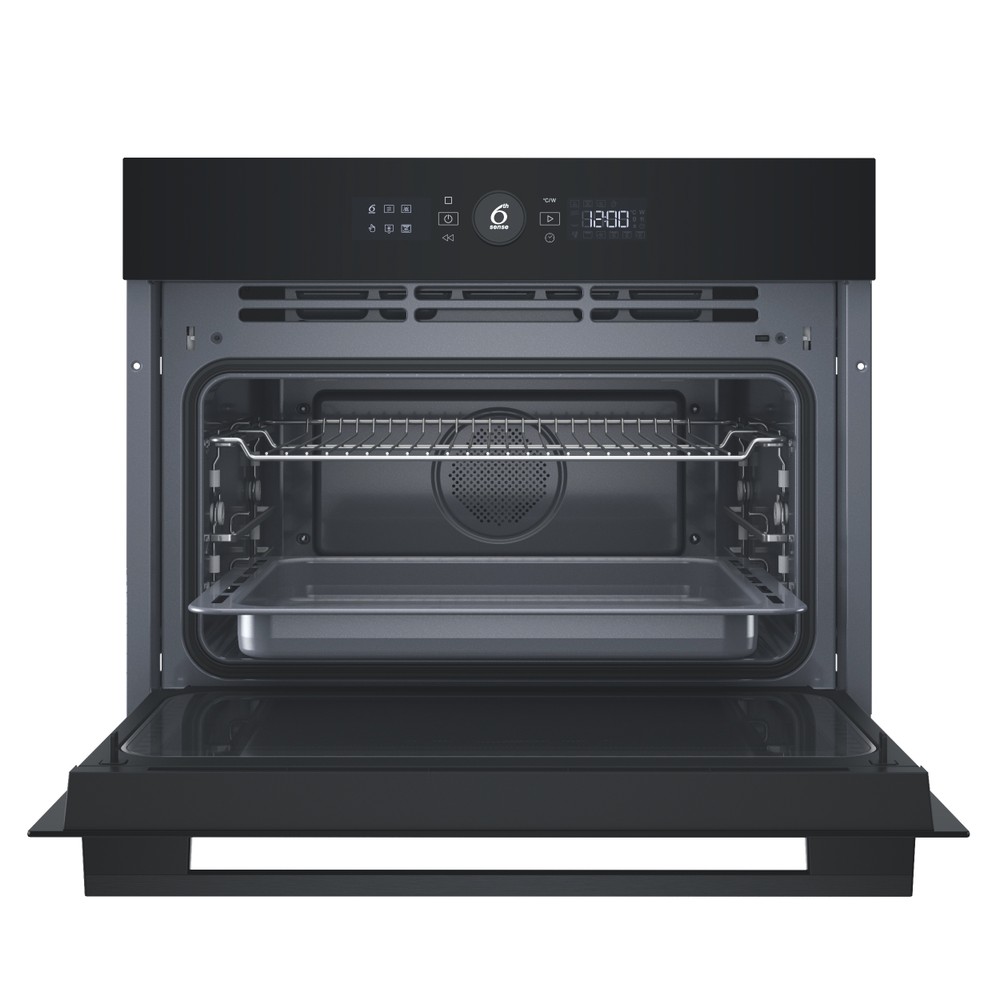 Whirlpool Magnetron Ingebouwd WCW56HMB Zwart Mechanisch en elektronisch 53 MW-Combi 950 Frontal open