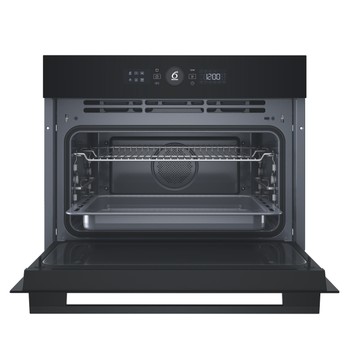 Whirlpool Magnetron Ingebouwd WCW56HMB Zwart Mechanisch en elektronisch 53 MW-Combi 950 Frontal open