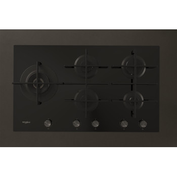 Whirlpool Hob GOWL 958/NB Black Gas Lifestyle frontal