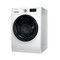 Whirlpool Kuivaava pesukone Vapaasti sijoitettava FFWDB 864349 BV EE Valkoinen Edestä täytettävä Perspective