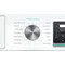 Whirlpool Washing machine Free-standing W8 W946WR UK White Front loader A Perspective