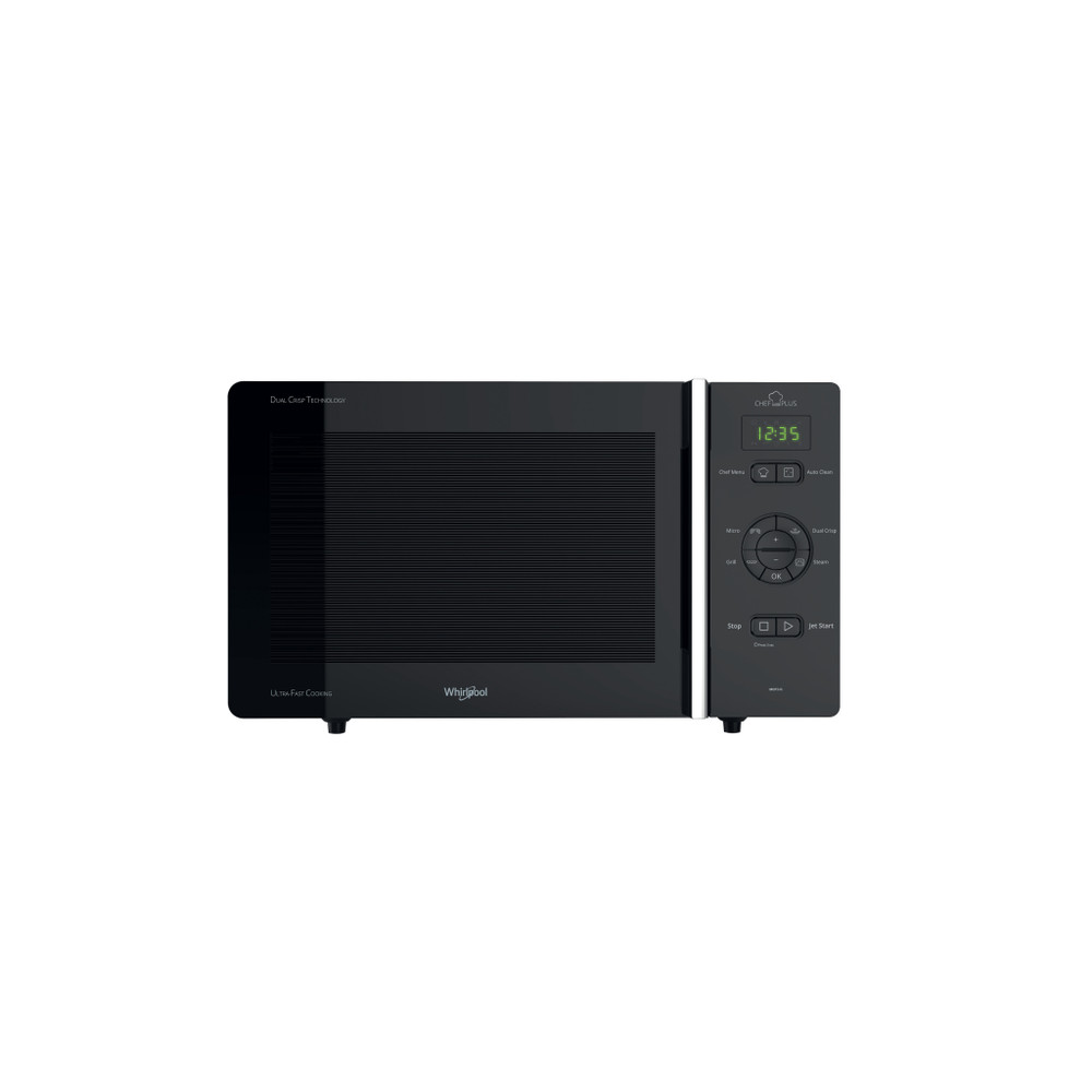 Whirlpool Mikrovlnná rúra Voľne stojace MCP 346 SL Srtrieborná Elektronické 25 Mikrovlny + Gril 800 Frontal open