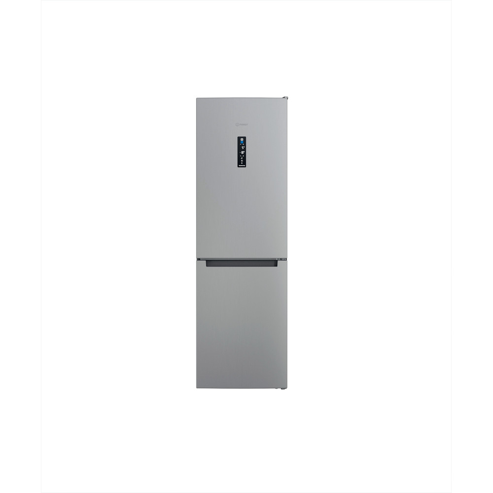 Indesit Hűtő/fagyasztó kombináció Szabadonálló INFC8 TT33X Inox 2 doors Frontal
